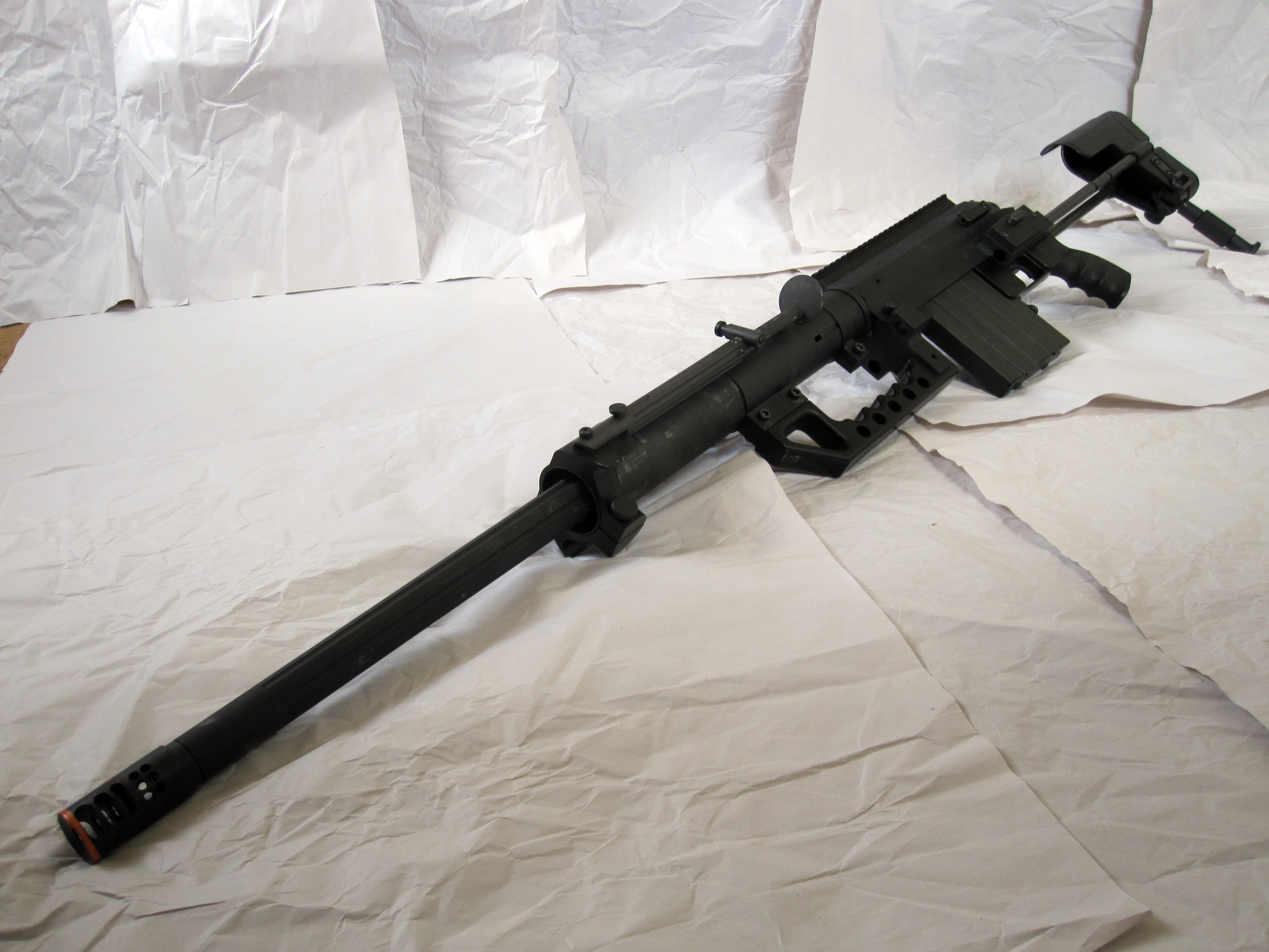 Socom Gear .408 CHEYTAC INTERVENTION M200 gas airsoft gun with CO2.