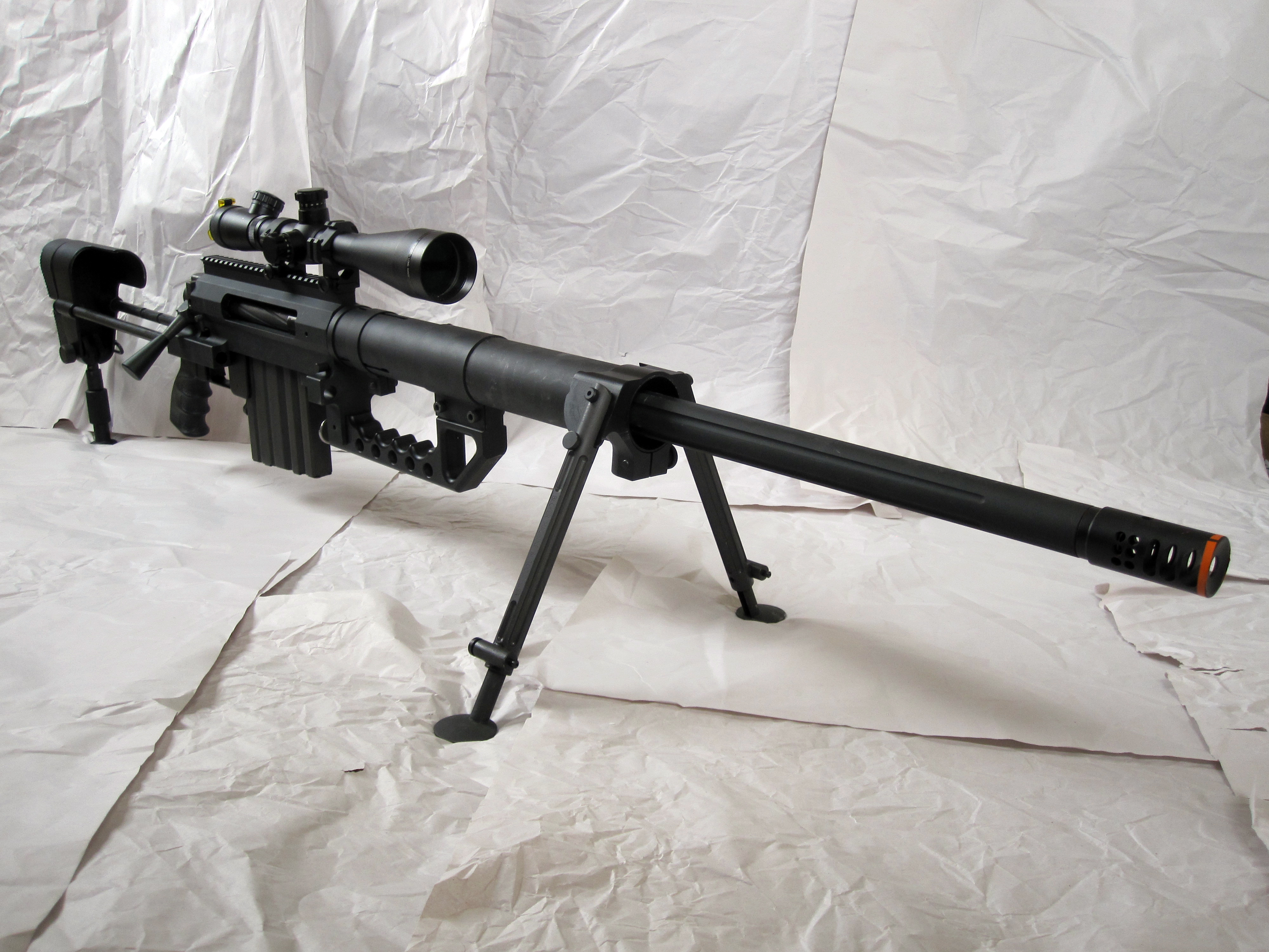 Socom Gear 408 CHEYTAC INTERVENTION M200 Gas Airsoft Gun.