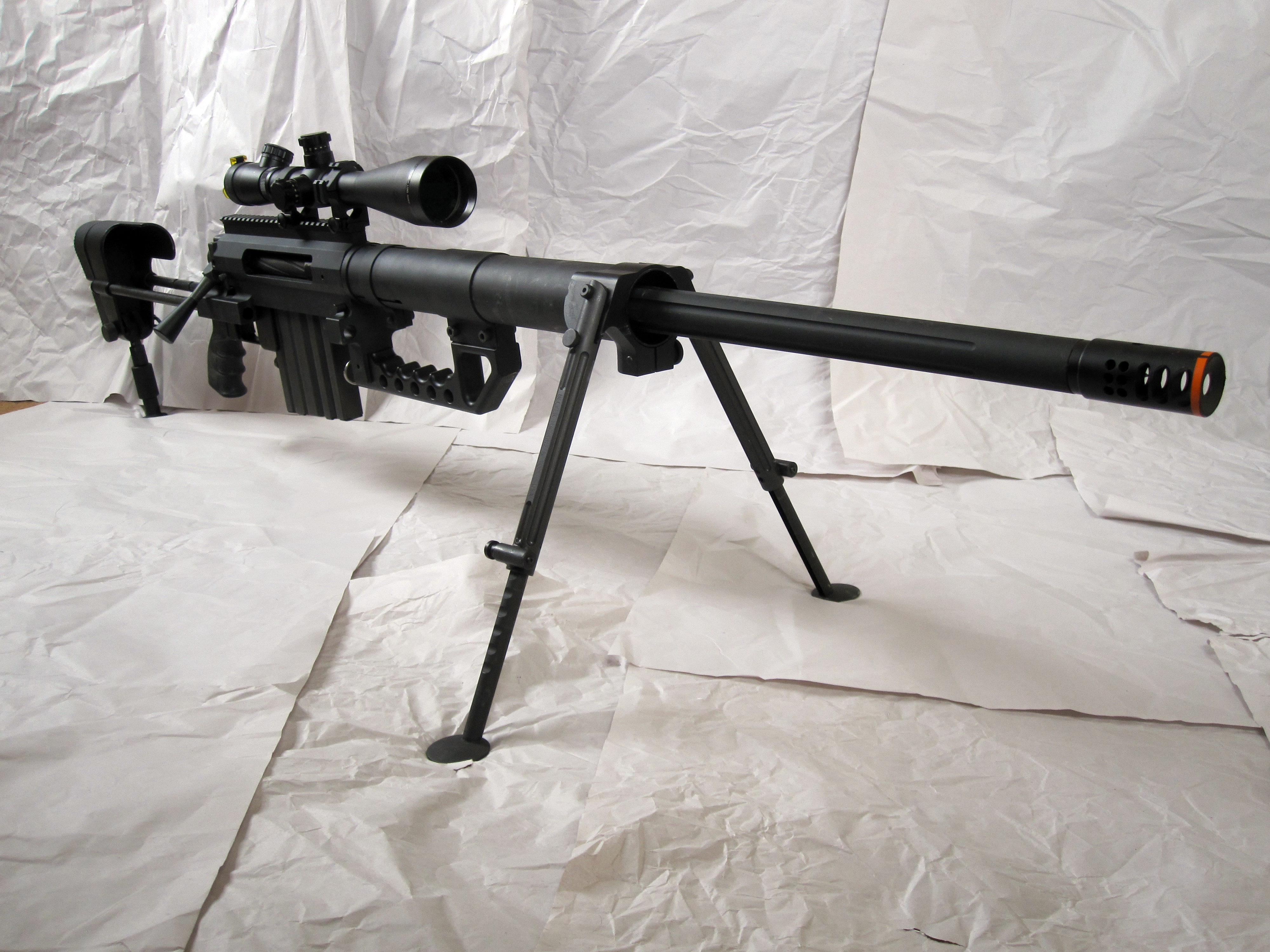 SOCOM Gear 408 Cheytac Intervention M200 Gas Airsoft Gun with CO2 Bolt Ares...